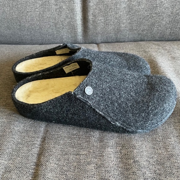 Zermatt Shearling Wool Felt In Anthracite - Picture 5 of 12